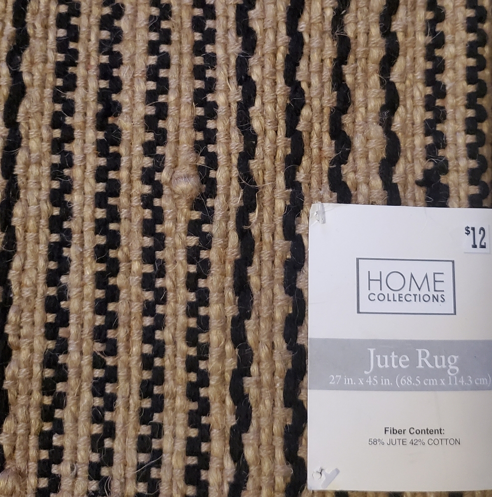 New Home Collections Jute Rug